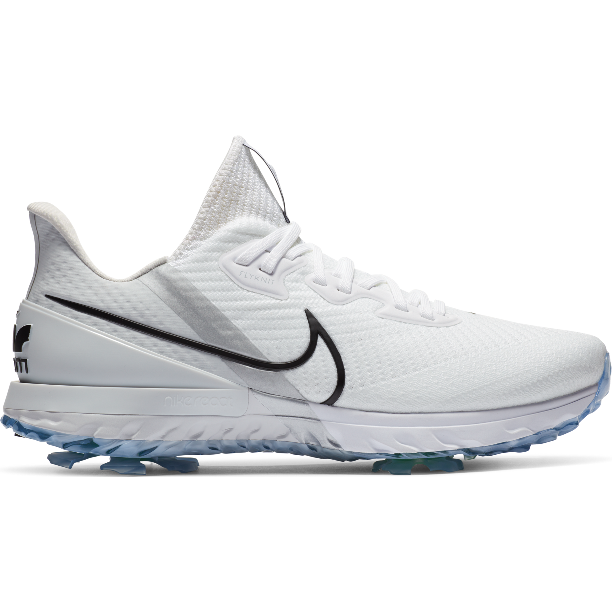 Men's Air Zoom Infinity Tour Spiked Golf Shoe - White/Black | NIKE